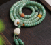Buddha Energy Stones, Zen,Feng Shui,Luck,Bodhi Seed Bracelet,Mala 108 beads,lotus
