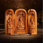 Feng Shui Figurine, Taoism Jujube Wood Energy Deity Statue, Protection against evil spiritsThe Supreme Deity Of Taoism Sanqing Patriarch（San Qing Dao Zu)
