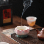 Buddha Energy Stone,Zen,Meditation,Evil-Removing,Peacefulness,lotus,Incense Burner