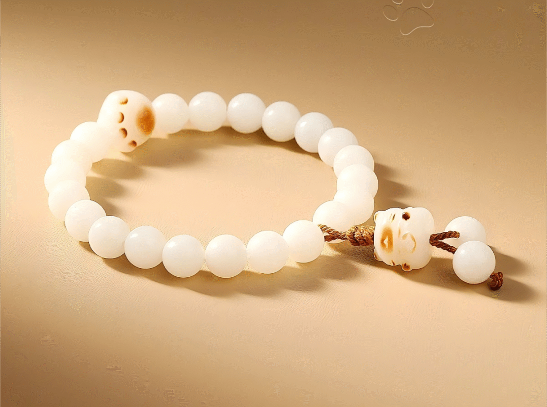 Stones, Zen,,,Cat,,,Bodhi Seed Bracelet,Mala beads