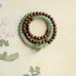 Buddha energy stone，zen,feng shui,Exorcism，Purification，Luck,Wisdom,Sandalwood jade bracelet