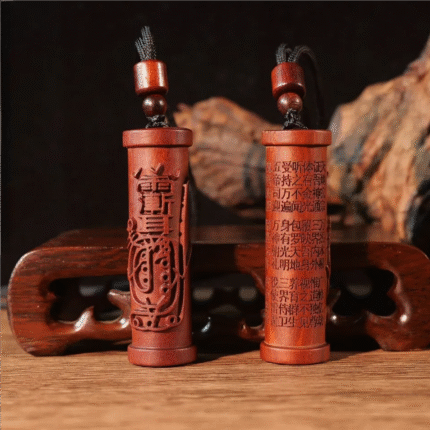 Taoist fengshui energy,Lightning striking the Jujube Wood Evil-removing Necklace