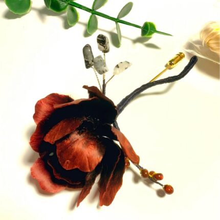 Handmade Ronghua Brooch（Chinese Intangible Cultural Heritage Handicrafts）