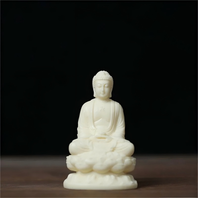 Buddhist Feng Shui Deity Figurine Sakyamuni Buddha Statue