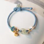 Good luck, red rope,Peace Buckle, Safe and Healthy, Charm, Energy,Bracelet