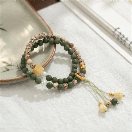 Buddha Energy Stones, Zen,Feng Shui,Luck,Bodhi Seed Agate Bracelet