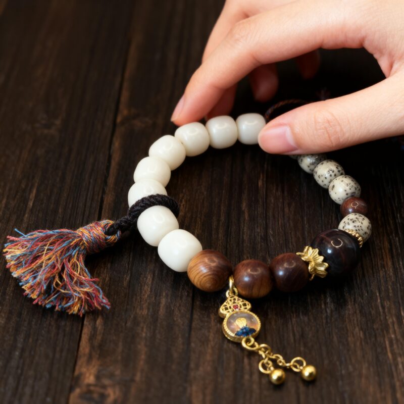Balance stone bead bracelet,meaningful jewelry collections