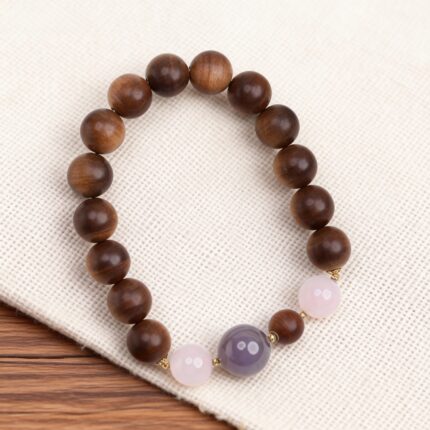 Old Mountain Sandalwood & Jade Bracelet —Balance