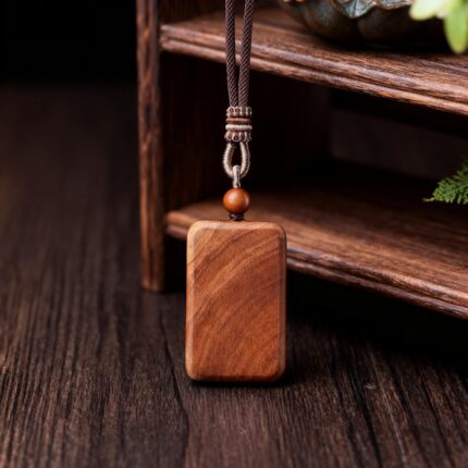 mysore sandalwood pendant necklace
