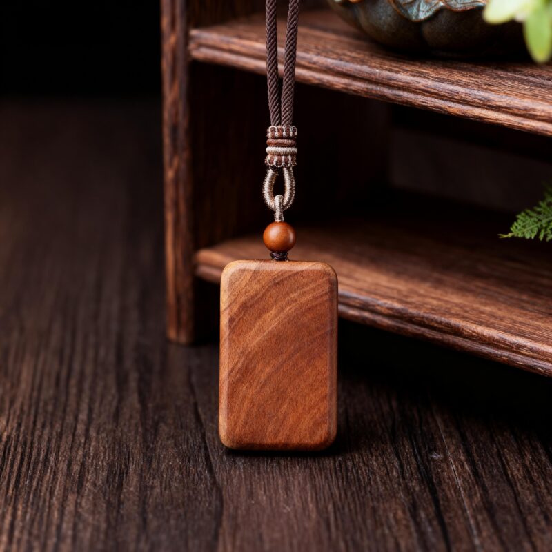 mysore sandalwood pendant necklace