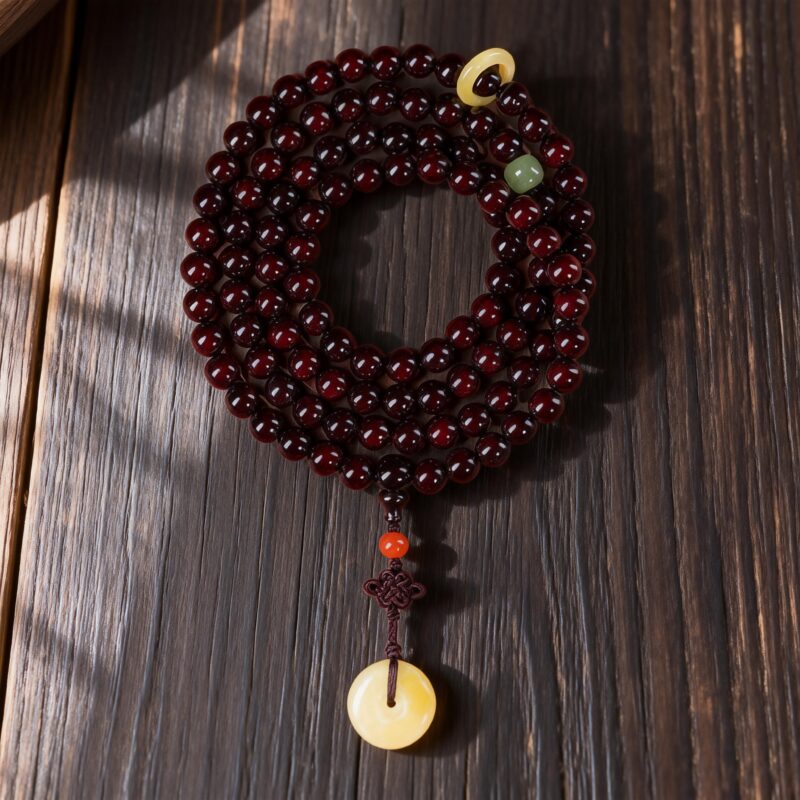 red sandalwood,108 beads
