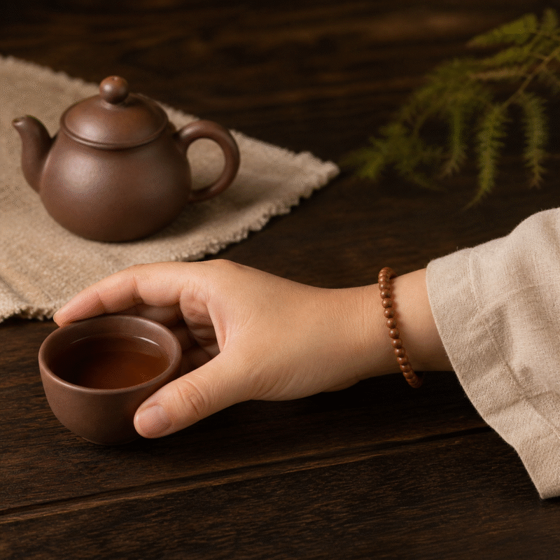 6mm sandalwood bracelet for light daily wear