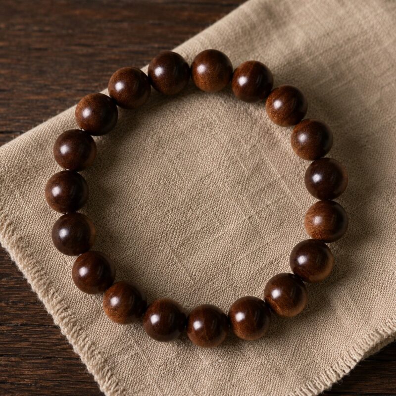 Deep Reserve Mysore Sandalwood Bracelet，Mysore old sandalwood beads
