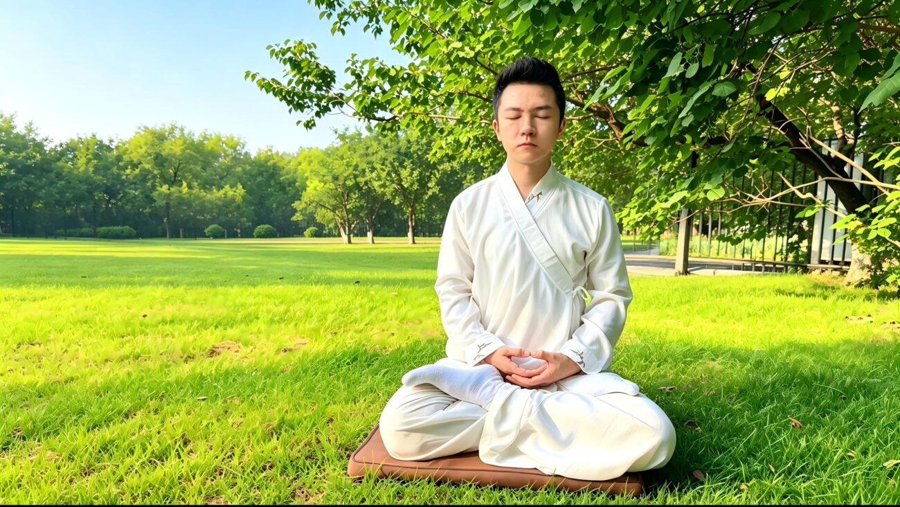 Taoist entering stillness