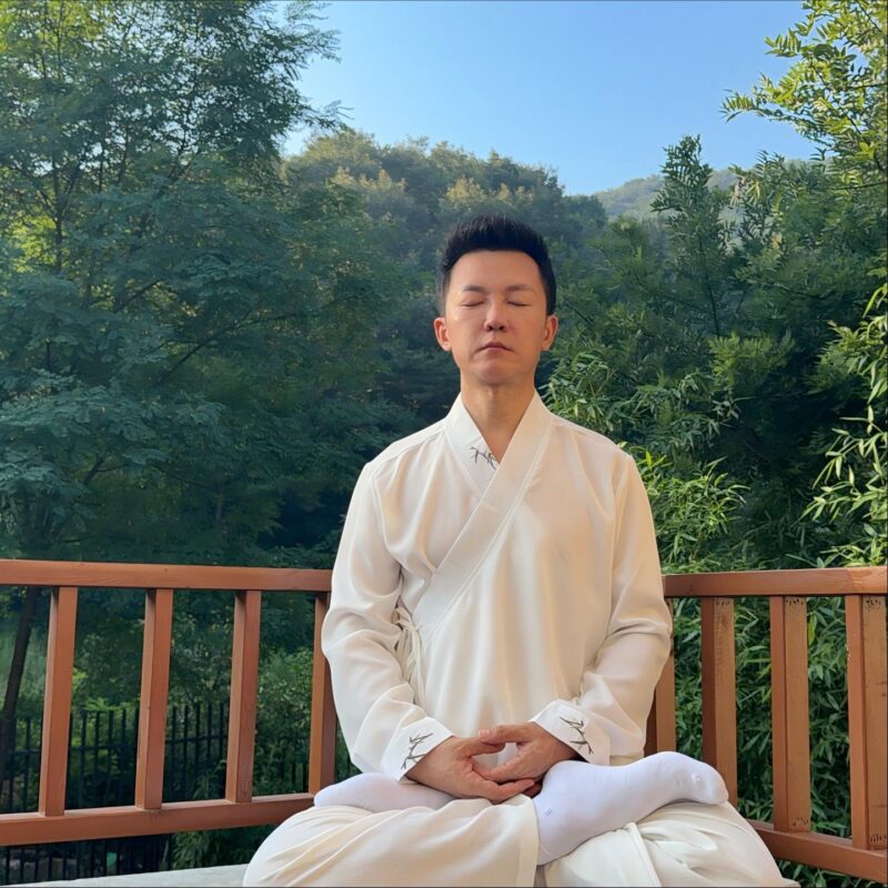Taoist entering stillness