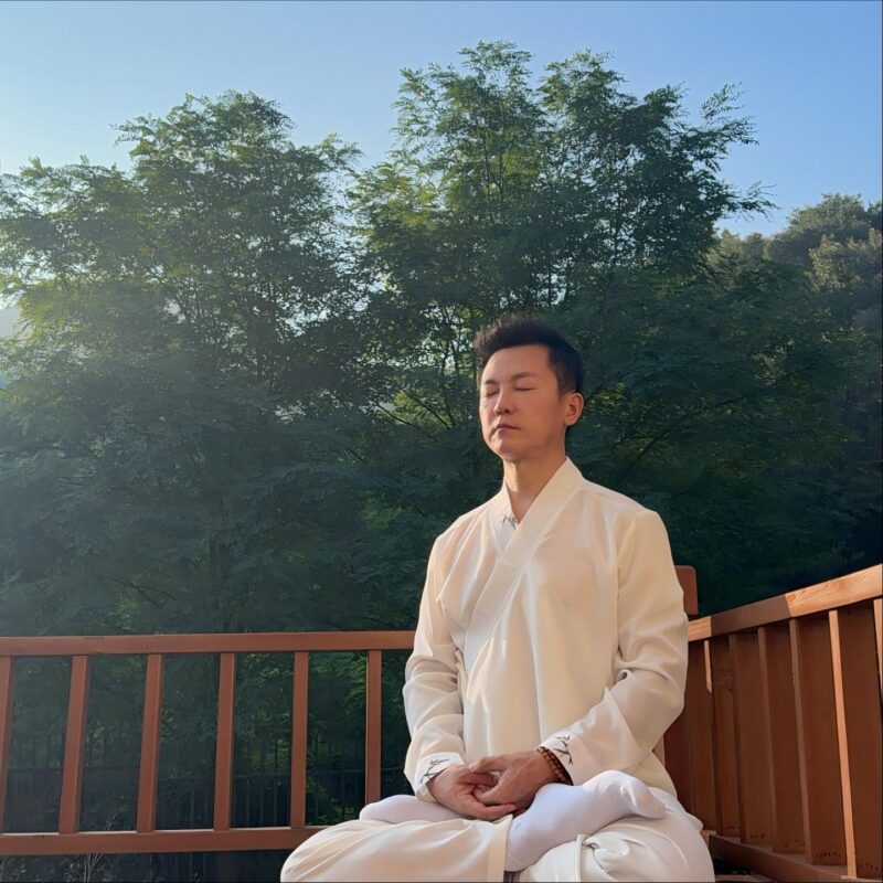 Taoist entering stillness