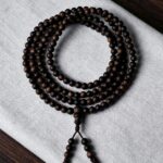 Hainan Yingge Green Qinan Agarwood Bracelet 4mm 168 beads