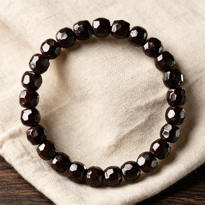 coconut-pedicle-bracelet-faceted-indonesian-black-gold-zen-tao