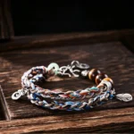 hand-braided cord bracelet