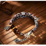 hand-braided cord bracelet