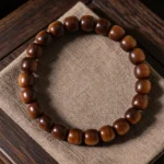 Mysore Sandalwood Sinking Grade Bracelet，Indian sandalwood bracelet，sandalwood bead bracelet，Mysore sandalwood bracelet
