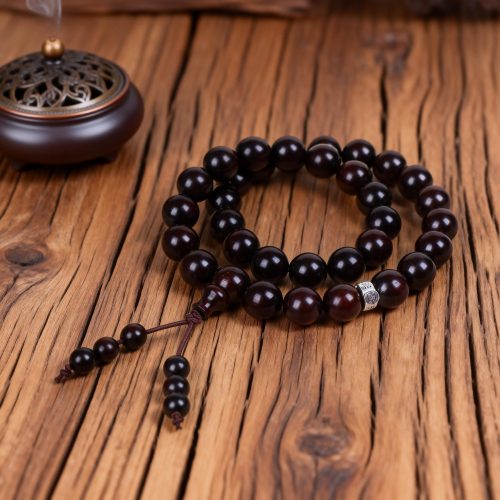 aged red sandalwood bracelet,108 Beads，mindfulness beads，meditation beads